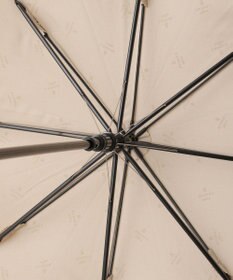 MOONBAT ランバン オン ブルー 長傘 チェーン柄サテンジャガードプリント 耐風