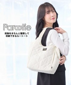 ROOTOTE 3674【仕切り+自立+撥水】LT.ラウンド.パルーティ.キルト-D