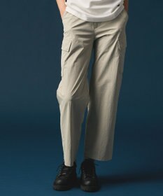 JOSEPH ABBOUD MOUNTAIN 【2wayストレッチ/軽量/ECO撥水】ナイロンリップ2wayストレッチ トレッキングカーゴパンツ