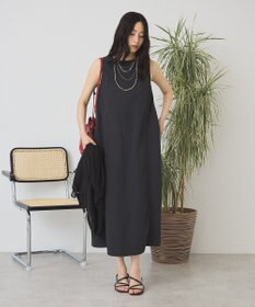 AMERICAN HOLIC 【2点セット】ナイロンAラインワンピース+キャミソール