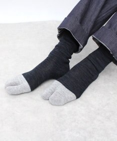 WHITE MAILS 【UNISEX】PAPER COLOR BLOCK 足袋ソックス