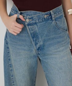GRACE CONTINENTAL ラップ2wayデニムパンツ