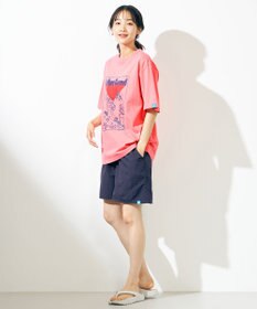 SHARE PARK MENS 【UNISEX】UVカット アートコラボTシャツ〈HIKING〉