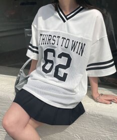 WEGO ナンバリングメッシュビッグT