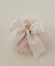 Maison de FLEUR フェイクファーポンポンチャーム