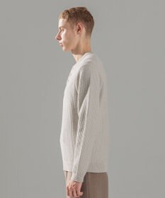 JOSEPH HOMME エアリーシープコットン / ヘンリーネックニット