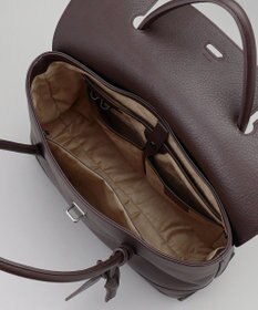 GOTAIRIKU 別注/日本製【PELLE MORBIDA×GOTAIRIKU】レザー フラップトートバッグ