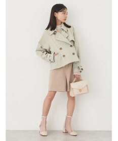 earth music&ecology ショートトレンチコート