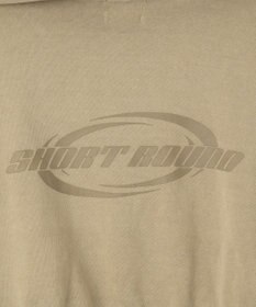 WEGO ピグメントショートグラフィックプルパーカー