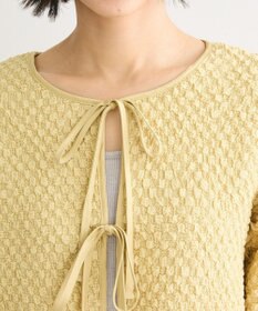 Green Parks ポコポコショート丈カーディガン