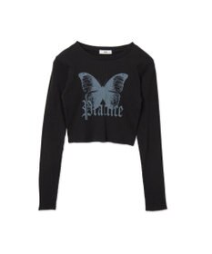 WEGO バタフライプリントロンT