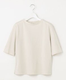 J.PRESS LADIES S 【洗える・抗菌防臭・接触冷感・吸水速乾】ドライポンチ モックネック カットソー