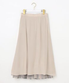 ANY SIS 【美人百花7月号掲載】2WAYチェックチュールリバーシブル スカート