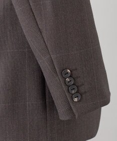 GOTAIRIKU 【ZEGNA/ゼニア】ISLANDFLEECE/アイランドフリース 3ピーススーツ（ブラウン×格子）