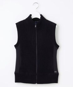 23区GOLF 【WOMEN】ストレッチモール リバーシブル ベスト 1着で2着分のお得感 温度調節に◎