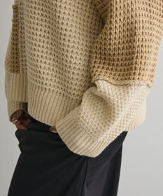CRAFT STANDARD BOUTIQUE パッチワークニットプルオーバー