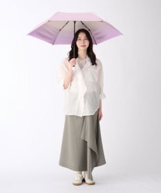 MOONBAT ハニカム断熱パラソル グラデーション 折りたたみ傘 晴雨兼用 日傘 一級遮光 UV