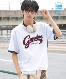 WEGO 【機能T/ユニセックス着用ITEM/MLサイズ展開】接触冷感グラフィックヘンリーBIG　T（SS）