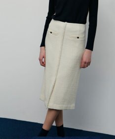 BEIGE， 【S-size】CAMBON / ツイードスカート