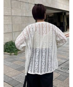 Green Parks レースブラウス