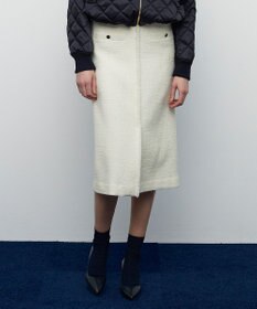 BEIGE， CAMBON / ツイードスカート