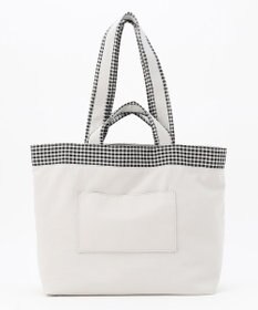 J.PRESS LADIES 【WEB限定・リバーシブル】キルティング トートバッグ
