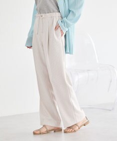 earth music&ecology 【セットアップ対応】リネンライクリラックスパンツ