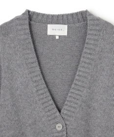 BEIGE， 【洗える】CHESTER / フェイクファーVネックカーディガン