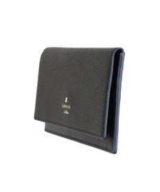 LANVIN en Bleu リム 被せ薄マチ長財布
