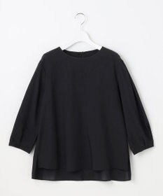 自由区 S 【洗える】コードエンブロイダリーボートネック ブラウス