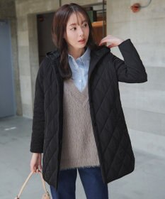 Tiaclasse 【安田美沙子さん着用・新色追加】中綿キルティングコート