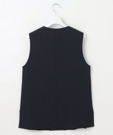 J.PRESS LADIES 【洗える・吸水速乾・接触冷感・セットアップ対応】Light ジョーゼット ジレ