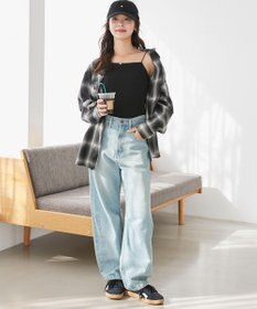 WEGO 【カップ付きインナー】なちゅ盛れカップインキャミ