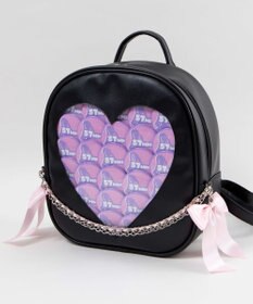 WEGO 【痛バ＆推し活グッズ】ハートウィンドウ痛リュック