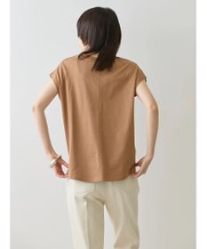 AMERICAN HOLIC 接触冷感フレンチスリーブカットプルオーバー