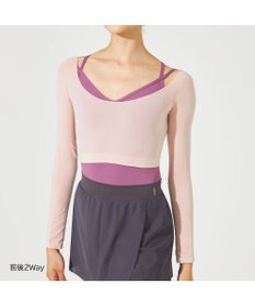 Chacott ショートトップ（長袖）