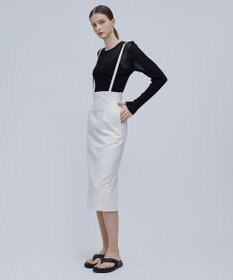 BEIGE， LIANE / リブニットトップス