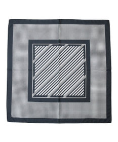 Green Parks ７０ｃｍ　幾何学柄スカーフ