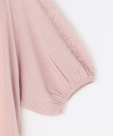 自由区 【カトリエムブーケ】Un pull en dentelle シアーニットワンピース