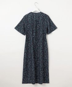 J.PRESS LADIES 【洗える】ボタニカルプリント ワンピース
