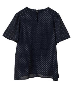 earth music&ecology マジョリカプリーツ半袖ブラウス