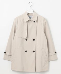 J.PRESS LADIES 【洗える・撥水】Reポリアーティローザ ダブル トレンチコート
