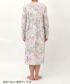 ツモリチサト ワンピース 長袖 ルームウェア 綿混(本体) レディース