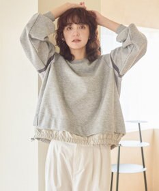 AMERICAN HOLIC ドロストライン切替ポンチプルオーバー