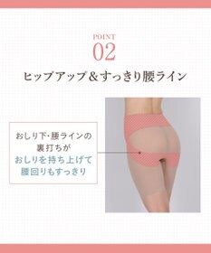 Wing ガードル 骨盤サポート 下腹すっきり ヒップアップ 腰まわりすっきり 【骨盤ささエール】 ロング丈 KQ2730 ウイング／ワコール