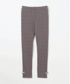 ANY KIDS ケーブル ジャガードレギンス