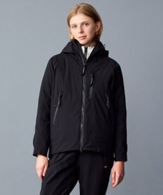 JOSEPH ABBOUD MOUNTAIN 【ECO撥水/耐水性/透湿/防水素材/ストレッチ/軽量/ライナードッキング対応】ボイルドポリエステル マウンテンシェルパーカー