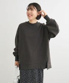 Green Parks リブドッキング裏起毛プルオーバー