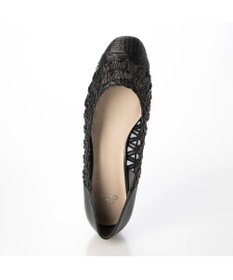 Riz raffinee <Riz raffinee>メッシュフラットパンプス