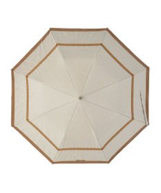 MOONBAT FURLA 晴雨兼用日傘 折りたたみ傘 シャンブレー切継 ／遮光 遮熱 UV